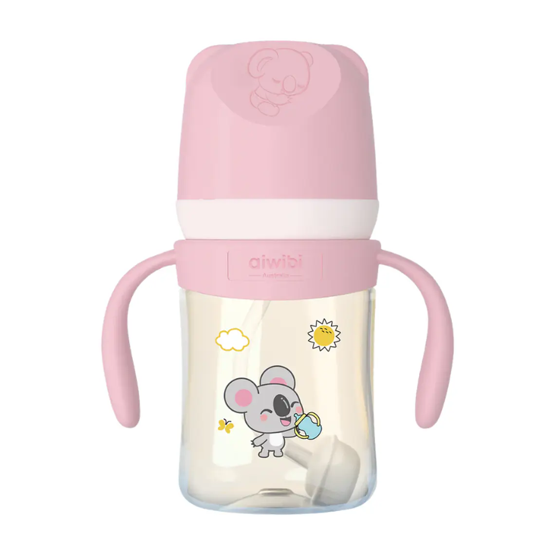 Aiwibi Mamadera Antigases Tritán con Bola de Gravedad - 180ml 3