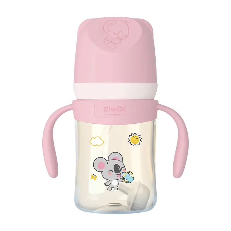 Aiwibi Mamadera Antigases Tritán con Bola de Gravedad - 180ml 3