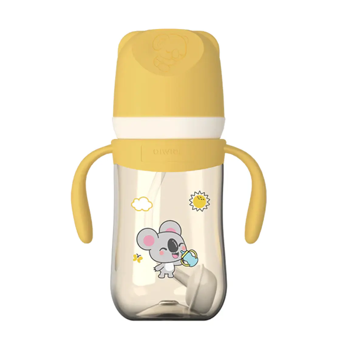 Aiwibi Mamadera Antigases Tritán con Bola de Gravedad - 270ml 2