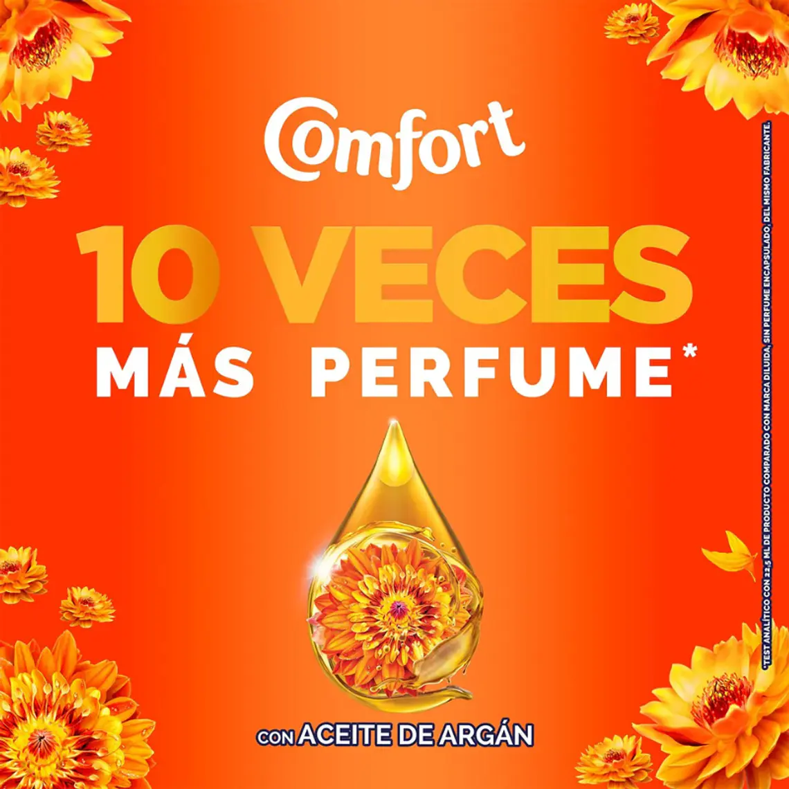 Comfort Suavizante Energía Floral - 1000ml 3