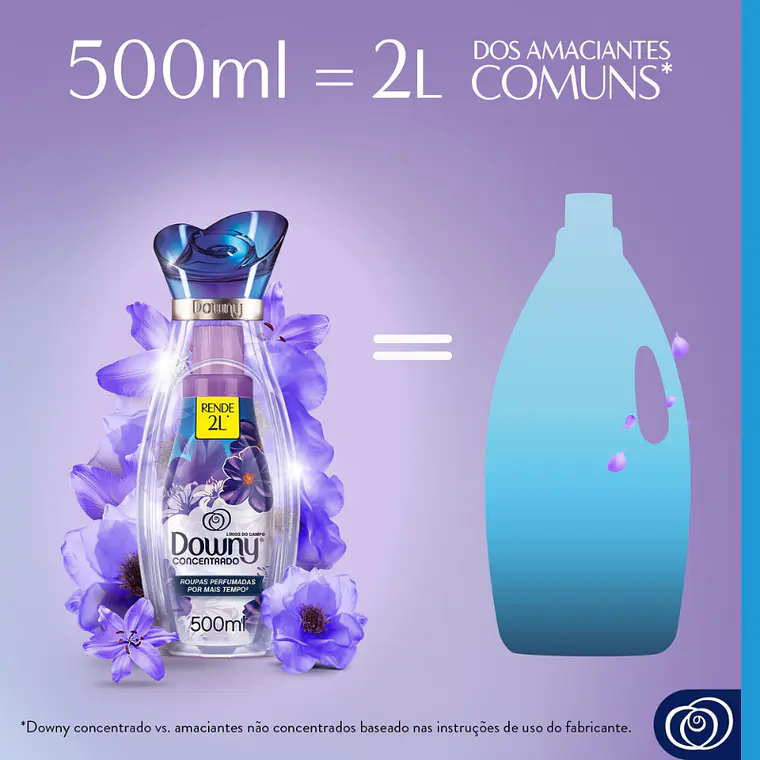 Downy Suavizante Lirios de Campo - 500ml 4
