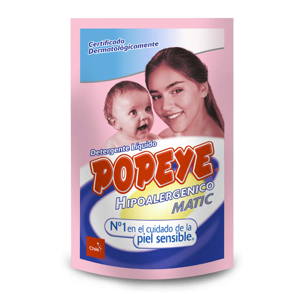 Popeye Detergente Líquido Hipoalergénico 1