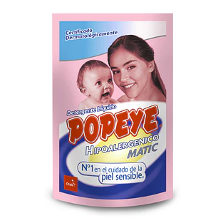 Popeye Detergente Líquido Hipoalergénico