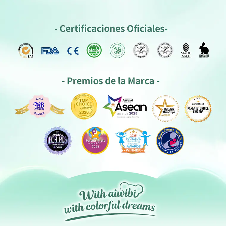 Aiwibi Mamadera Antigases de Vidrio Para Bebés 15