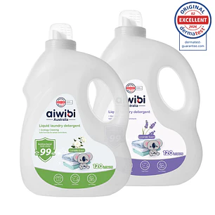 Aiwibi Detergente Líquido Antibacteriano para Bebés 3lts