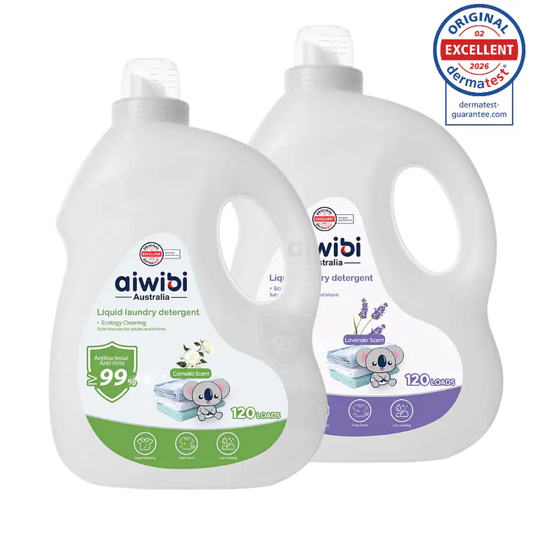 Aiwibi Detergente Líquido Antibacteriano para Bebés 3lts 1
