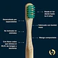 BioBrands Cepillo Dental de Bambú Suave Niño Menta - Miniatura 3