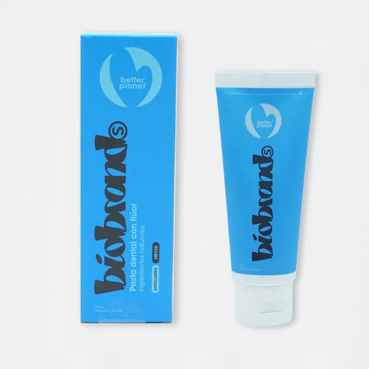BioBrands Pasta Dental Natural Menta con Flúor 1