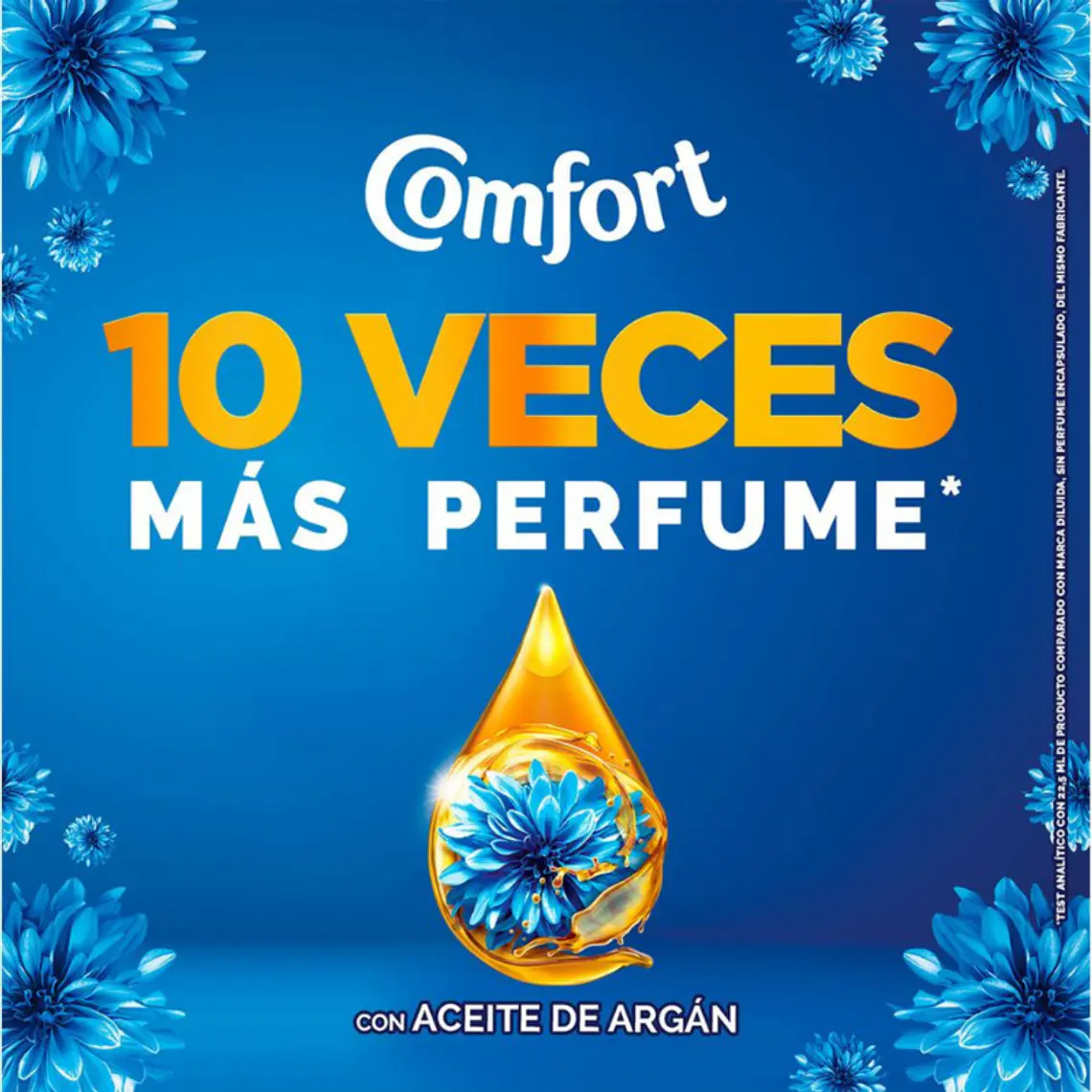 Comfort Suavizante Hipoalergénico - 1000ml 5