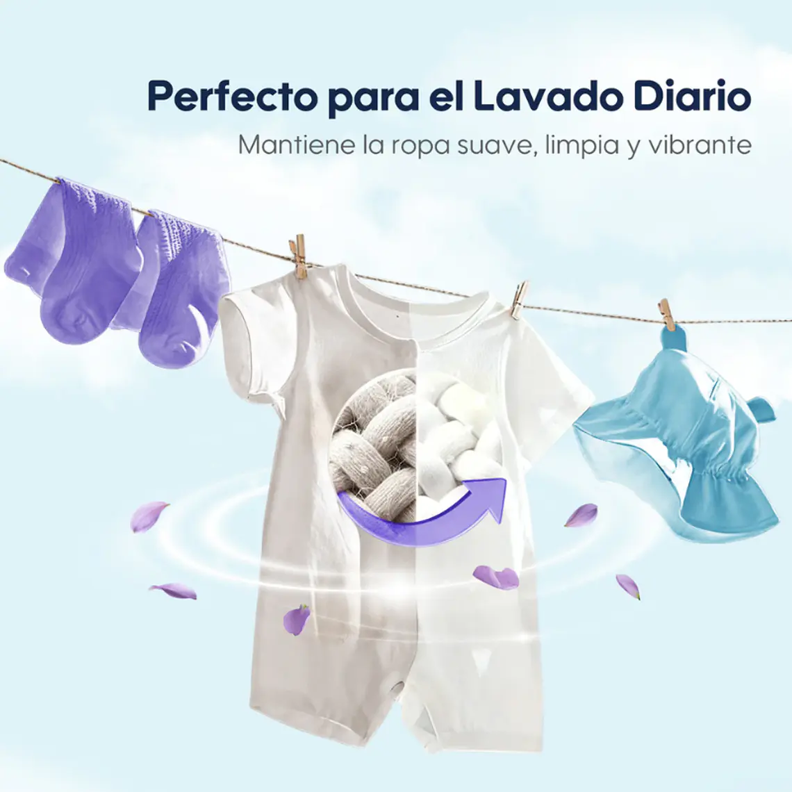 Aiwibi Detergente Líquido Antibacteriano para Bebés 3lts 7