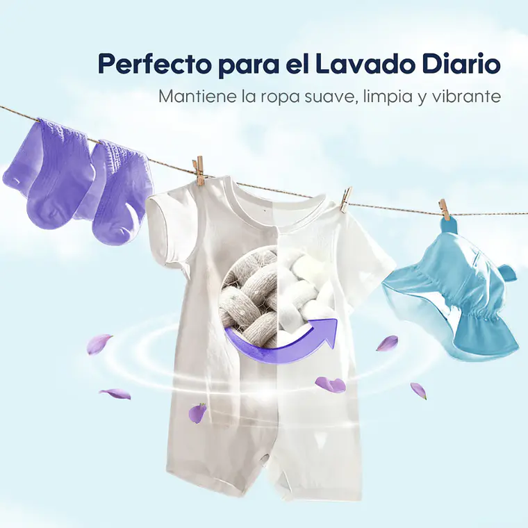 Aiwibi Detergente Líquido Antibacteriano para Bebés 3lts 7