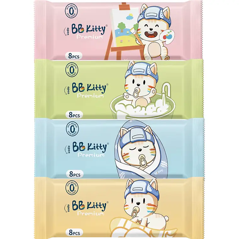 BB Kitty Mini Toallitas Húmedas 6