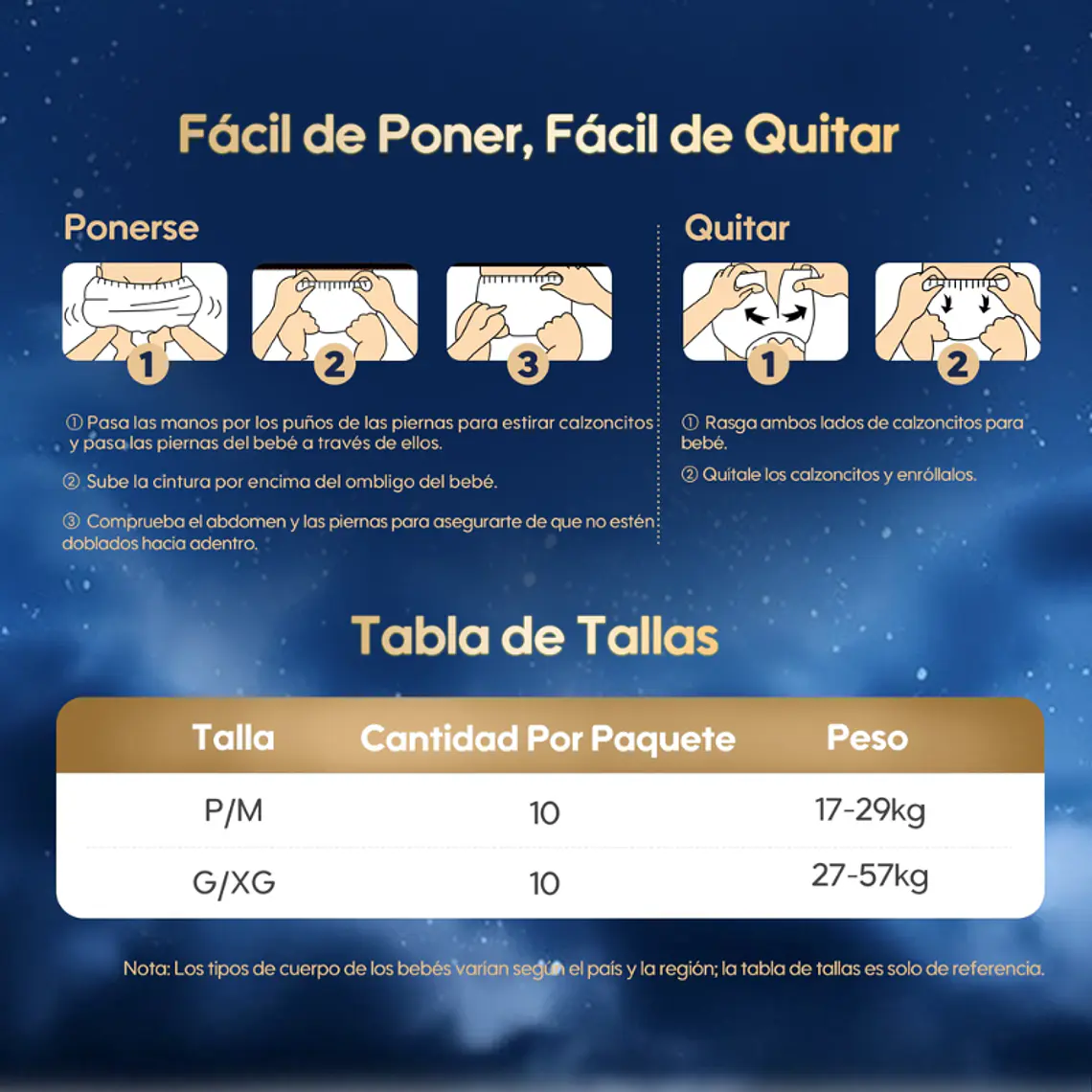 Aiwibi ComfyNite Calzoncitos Nocturnos - 8 a 15 años (27 a 57 kilos) 10