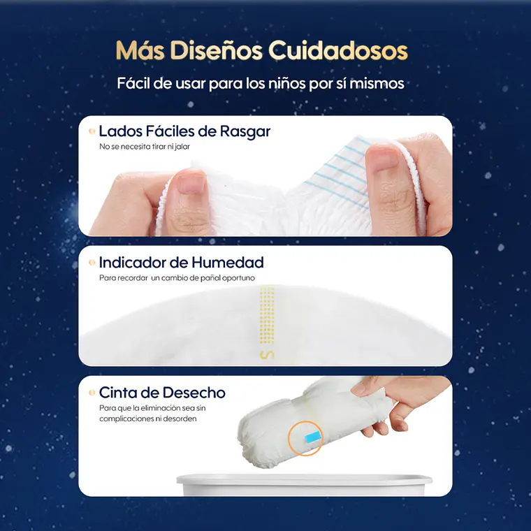 Aiwibi ComfyNite Calzoncitos Nocturnos - 8 a 15 años (27 a 57 kilos) 9