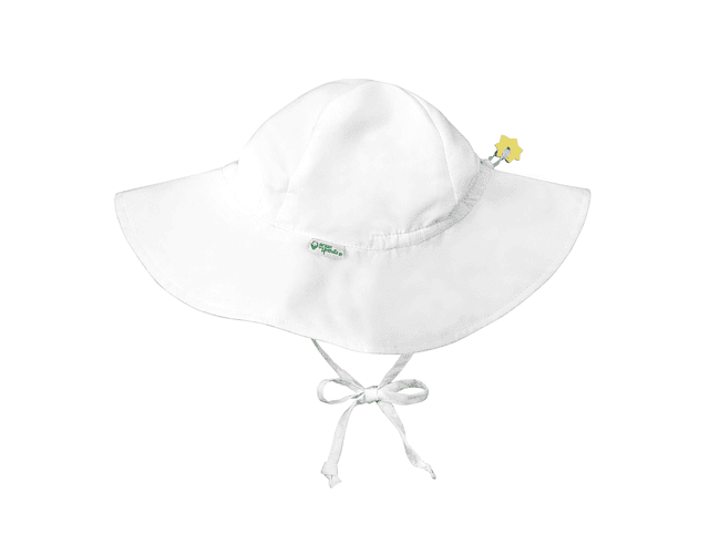 Sombrero Brim Blanco - 0-6 meses