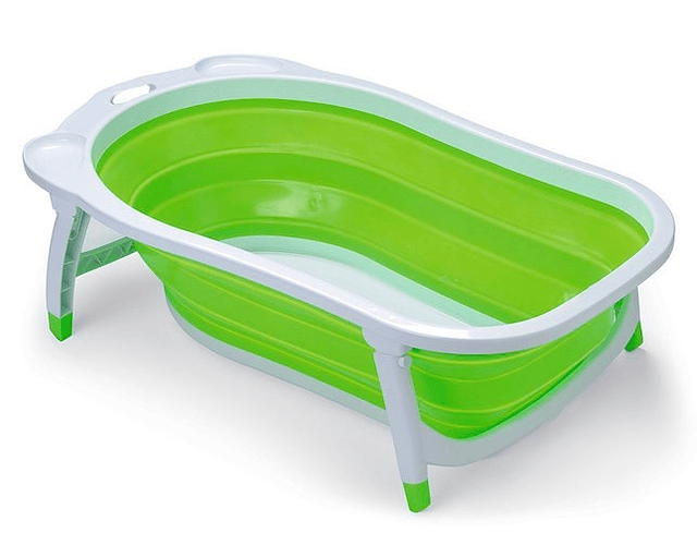 Bañera Plegable verde