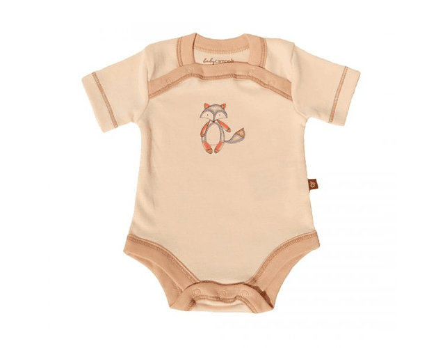 Baby Campoo Body Manga Corta Crudo Chilo Zorrito