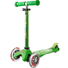 Scooter micro mini deluxe led verde