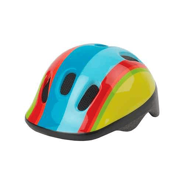 Casco niña polisport rainbow xxs 1