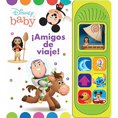 Libro interactivo disney (baby amigos de viaje con sonidos)