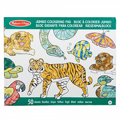 Album jumbo colouring pad animal