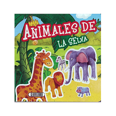 Libro mascotas animales de la selva dinos