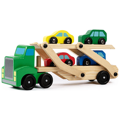 Camión de madera