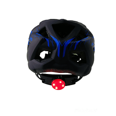 Casco sport power bike negro-azul  l
