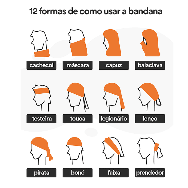 Bandana naranja 3