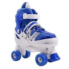 Patines quad infantiles power blue l (39-42)