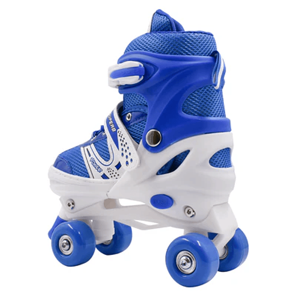 Patines quad infantiles power blue l (39-42) 4