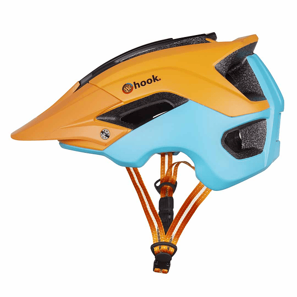 Casco hook enduro naranjo m/l (57-61 cm) 1