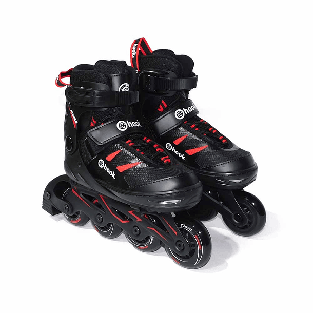 Patines hook  power-x red s (31-34) 1