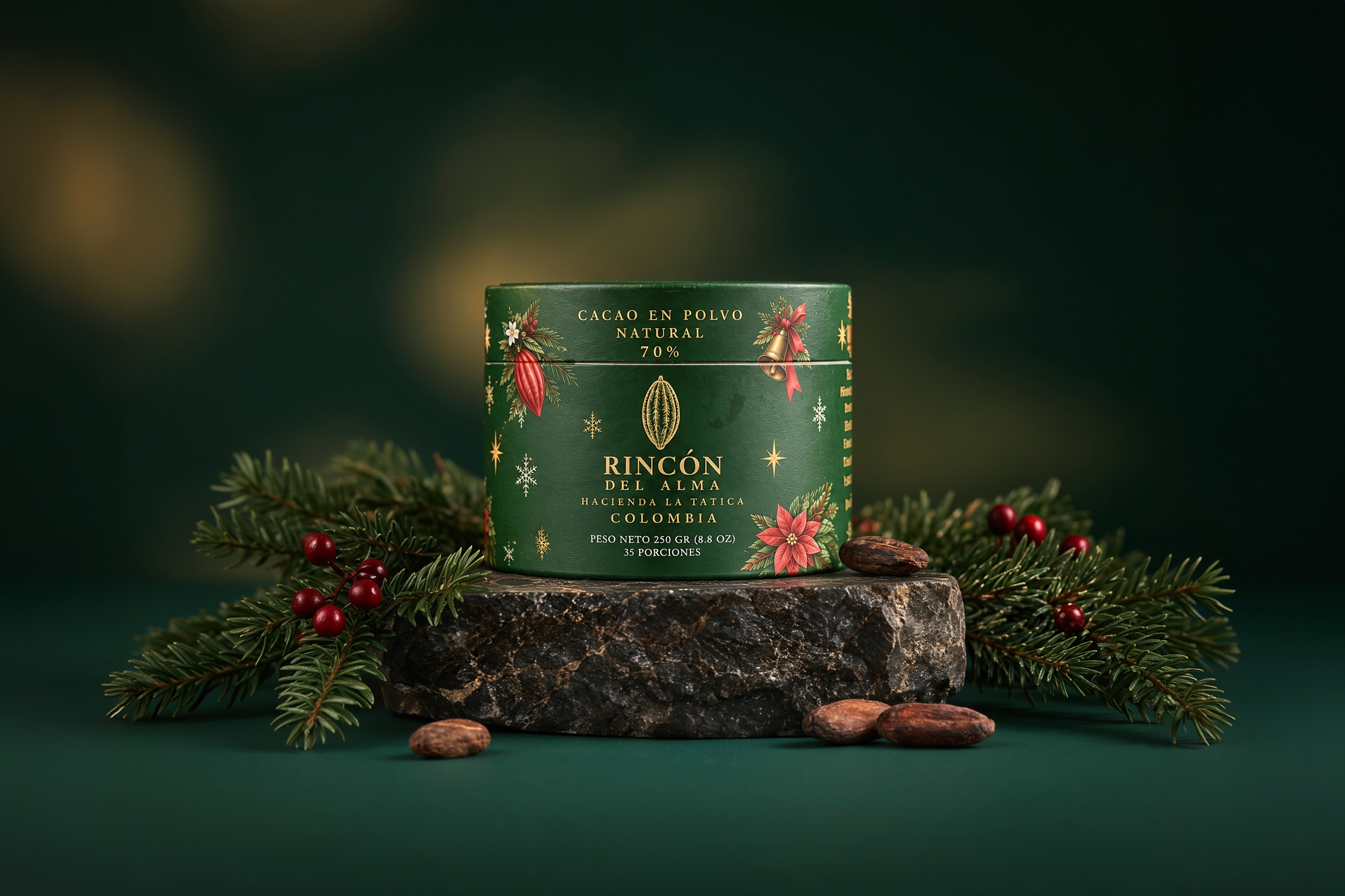 Cacao en Polvo 250 g – Edición Navidad 2026 1