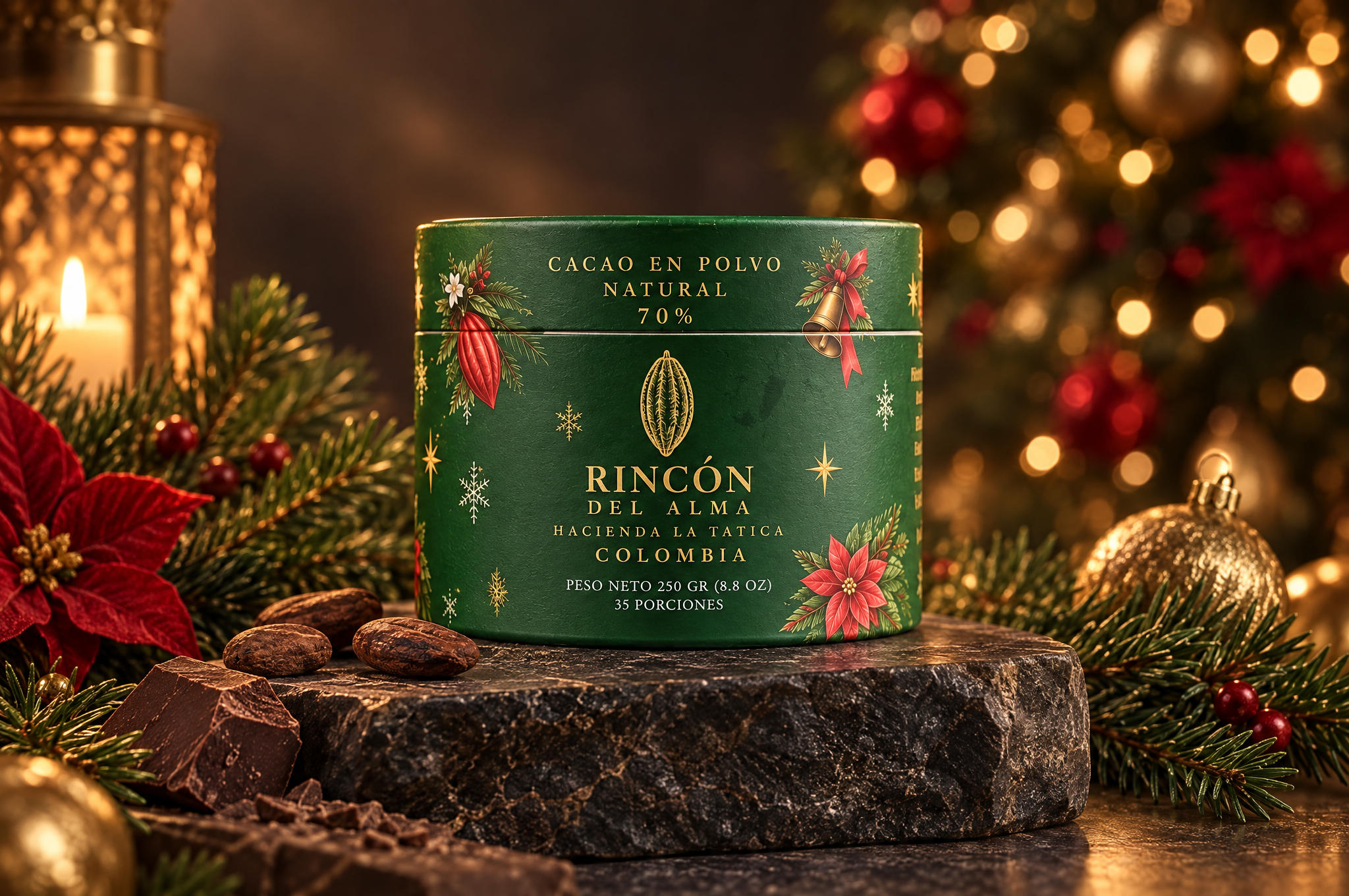Cacao en Polvo 250 g – Edición Navidad 2026 2
