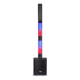 Sistema De Sonido Portatil Bluetooth Novik Stage 8 Pro Color Negro