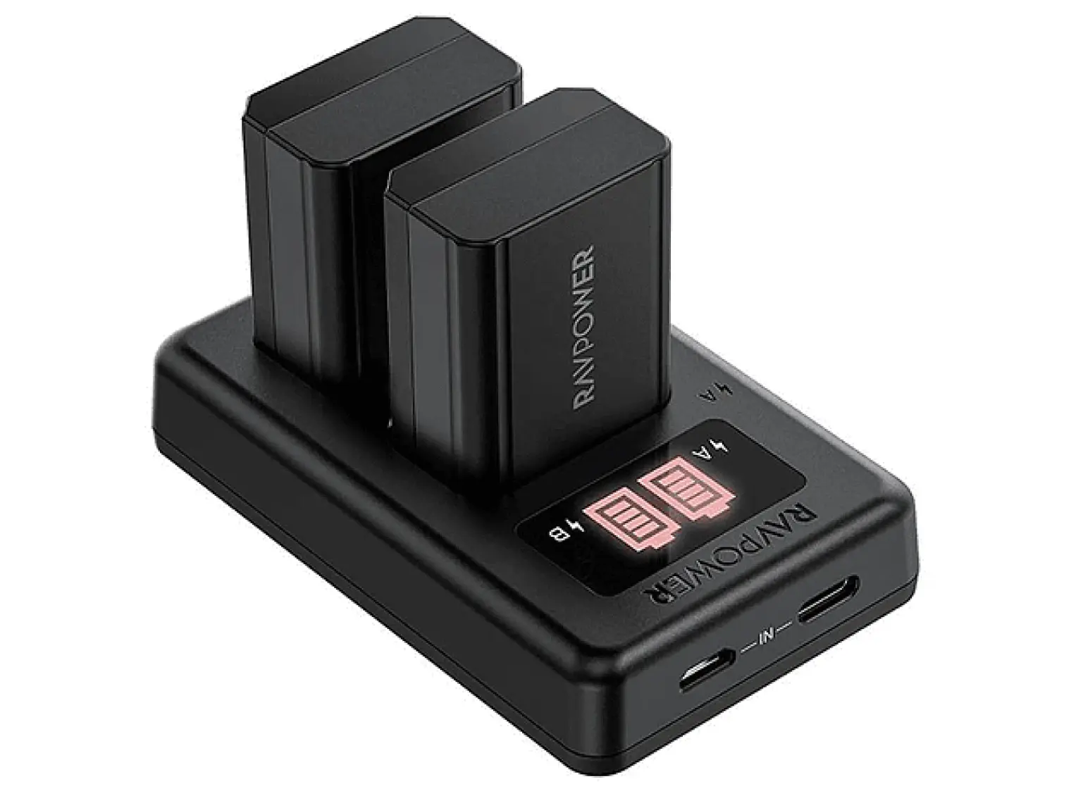 Ravpower  Bateria Reemplazo Sony NP-FW50 Kit 2x con Cargador USB 1
