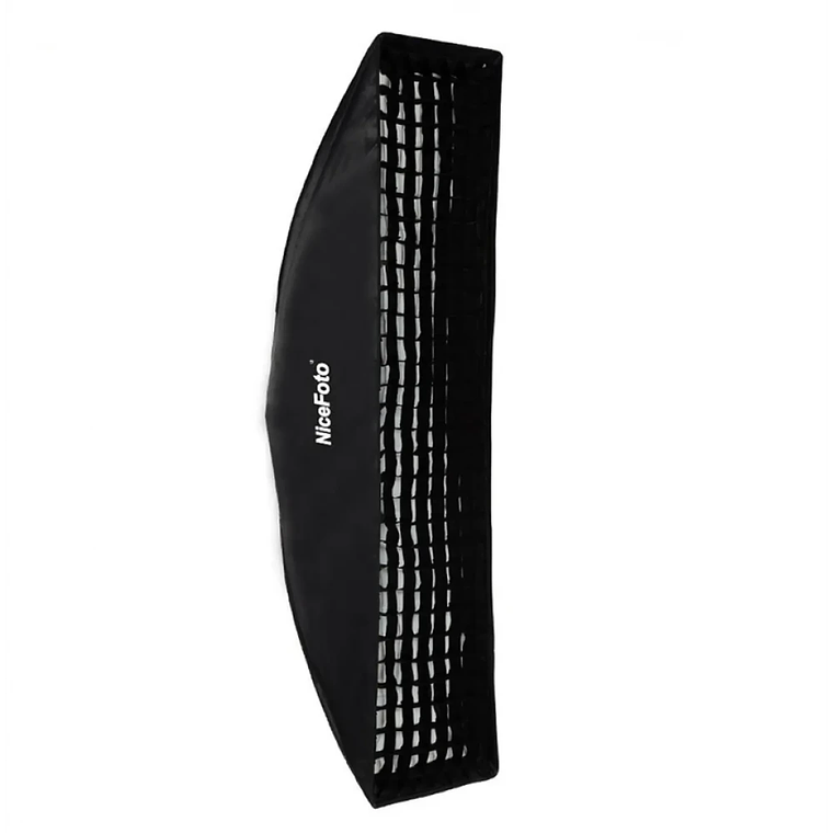 Nicefoto Softbox Paragua KS 30x150 cm con grilla 1