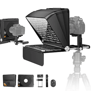 LensGo Telepromter portatil compatible con camara y telefono TC7II