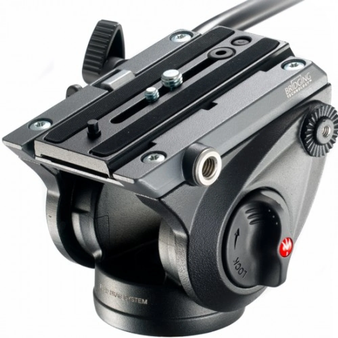 Cabezal Manfrotto MVH500AH Video Fluido Flat Base  2
