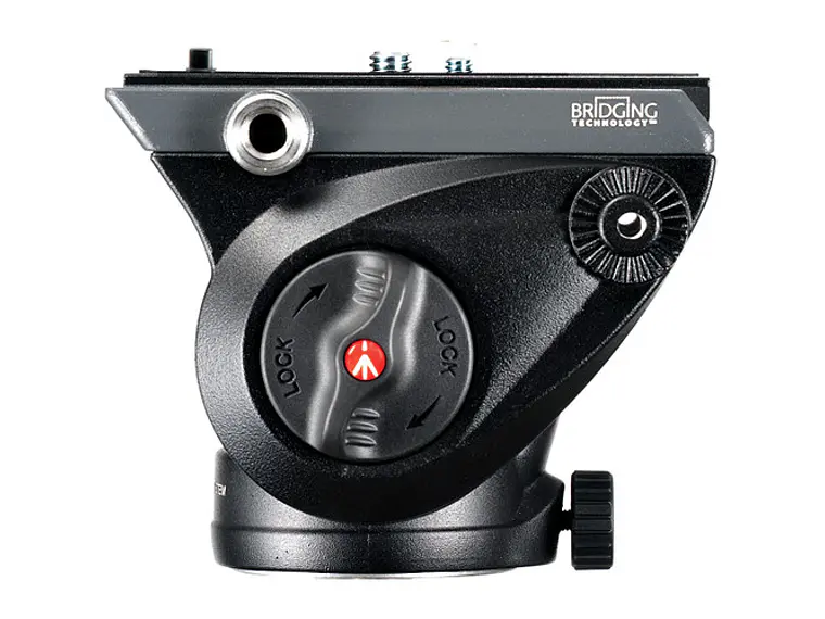 Cabezal Manfrotto MVH500AH Video Fluido Flat Base  4