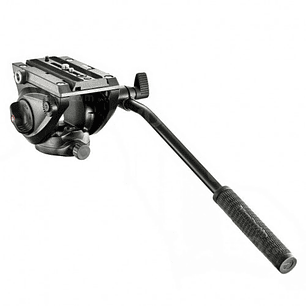 Cabezal Manfrotto MVH500AH Video Fluido Flat Base 