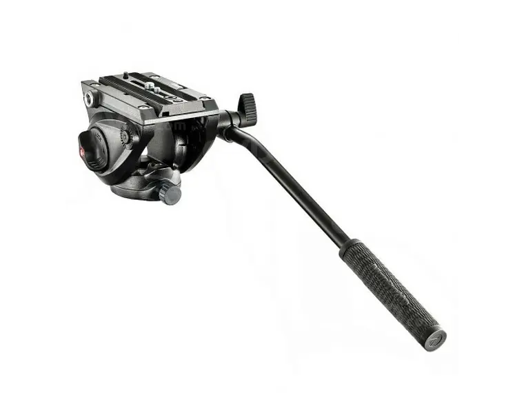Cabezal Manfrotto MVH500AH Video Fluido Flat Base  1