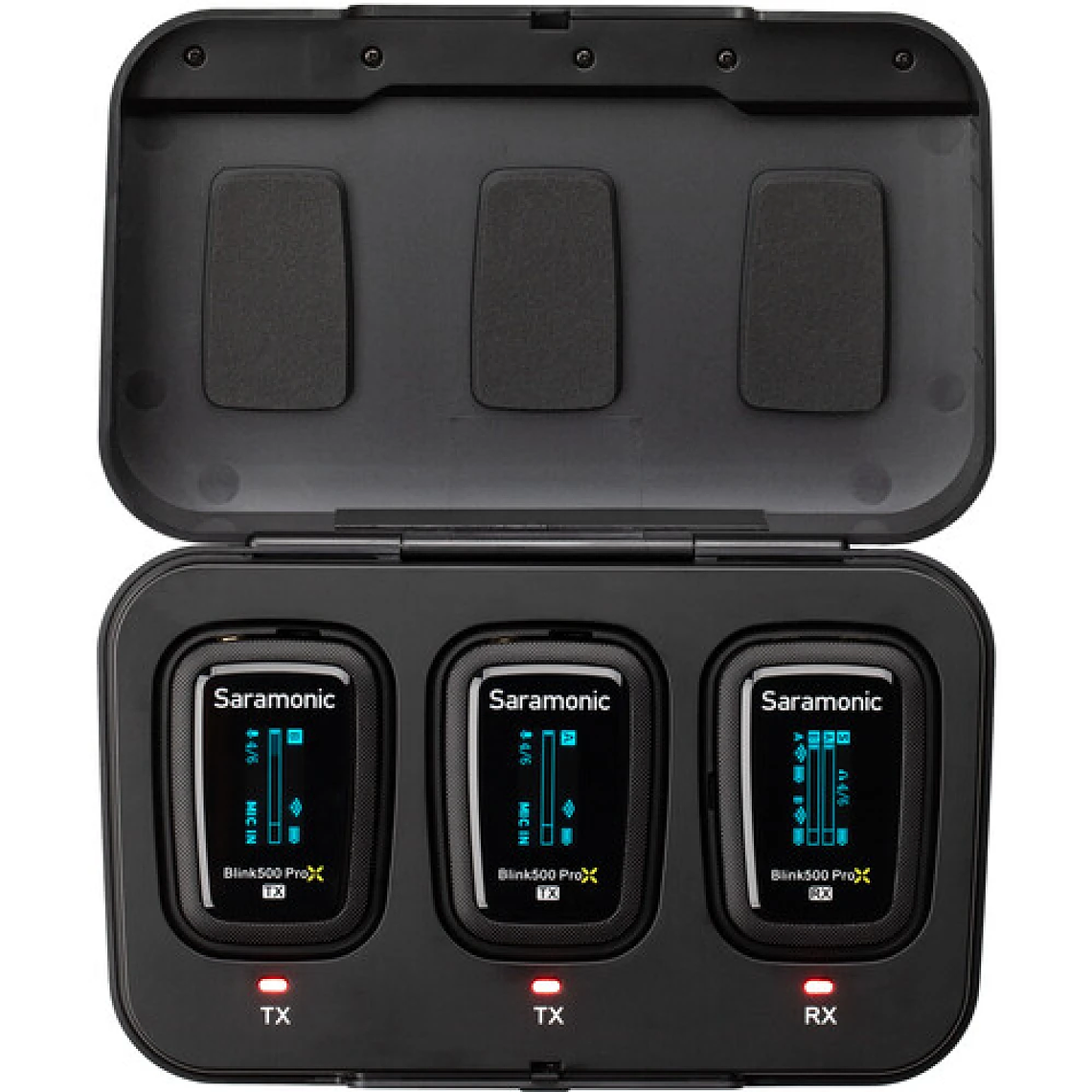 Saramonic Blink 500 Pro X B2 Sistema de Micrófono Inalámbrico Profesional, 2 transmisor y 1 receptor. 3