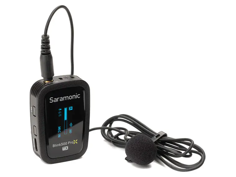 Saramonic Blink 500 Pro X B2 Sistema de Micrófono Inalámbrico Profesional, 2 transmisor y 1 receptor. 4