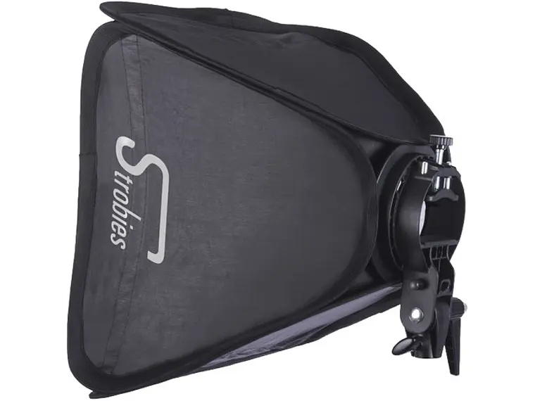 Interfit Strobies S-Type Speedlight Bracket y Softbox Kit (16 x 16