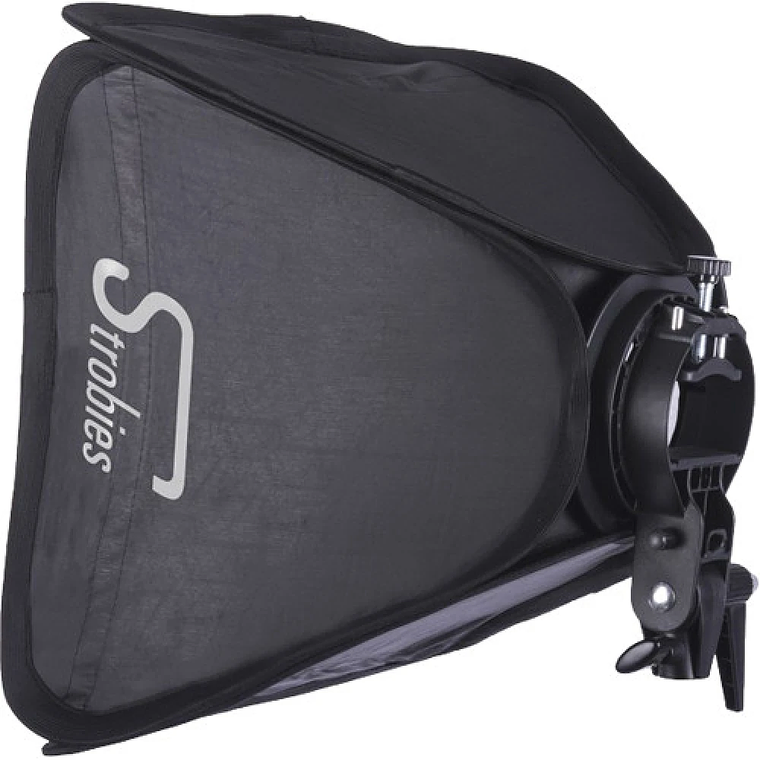 Interfit Strobies S-Type Speedlight Bracket y Softbox Kit (16 x 16