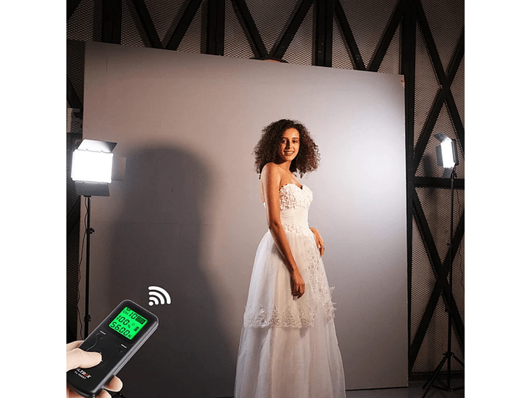 Viltrox VL-192T kit de 3 Luces Led 45W CRI+95 5