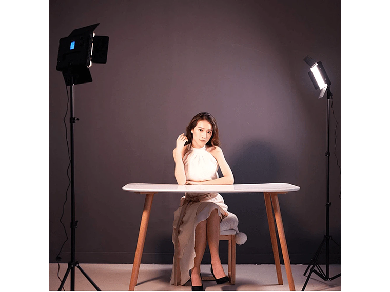 Viltrox VL-192T kit de 3 Luces Led 45W CRI+95 6