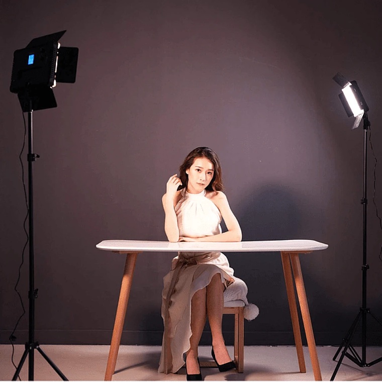 Viltrox VL-192T kit de 3 Luces Led 45W CRI+95 6